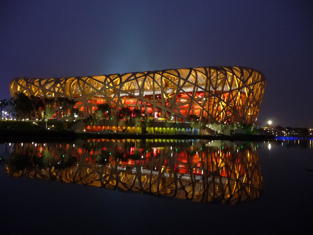 Bird's Nest, Arena under OS i Peking 2008